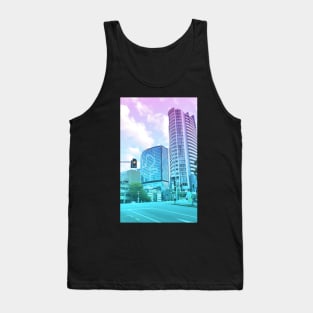 Pastel Brisbane City - Brisbane River Tower Tank Top